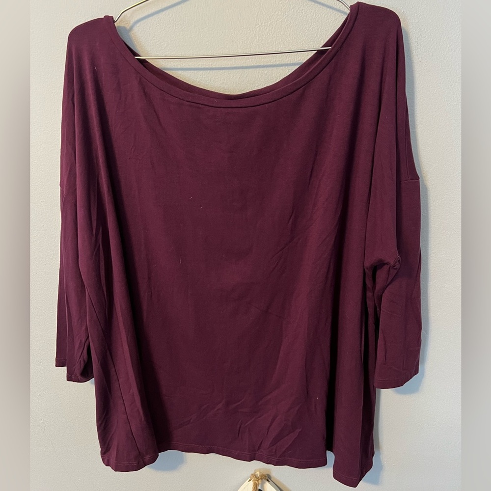 Purple xxl top